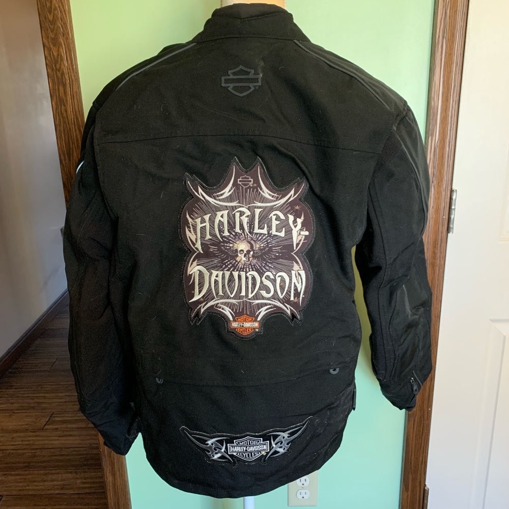 Mens M Harley Davidson FXRG motorcycle jacket